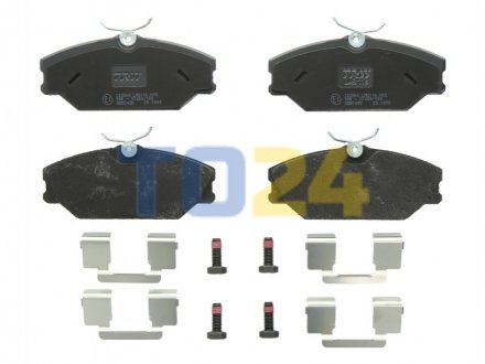Дисковые тормозные колодки (передние) TRW GDB1405 (фото 1)