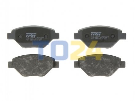 Дисковые тормозные колодки (передние) TRW GDB1571 (фото 1)