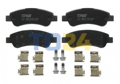 Дисковые тормозные колодки (задние) TRW GDB1682 (фото 1)