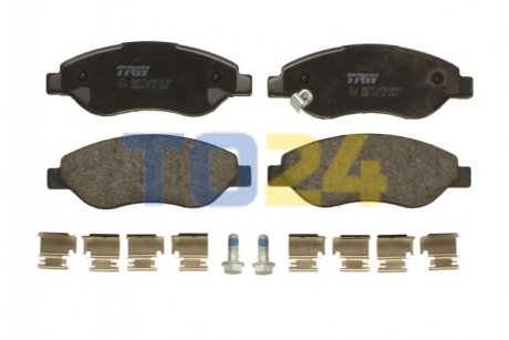 Дисковые тормозные колодки (передние) TRW GDB1713 (фото 1)