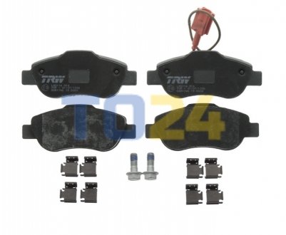Дисковые тормозные колодки (передние) TRW GDB1746 (фото 1)