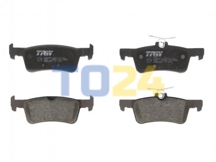 Дисковые тормозные колодки (задние) TRW GDB2055 (фото 1)