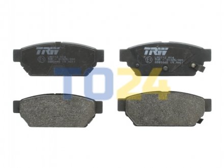 Дисковые тормозные колодки (задние) TRW GDB3045 (фото 1)