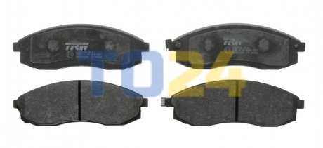 Дисковые тормозные колодки (передние) TRW GDB3124 (фото 1)