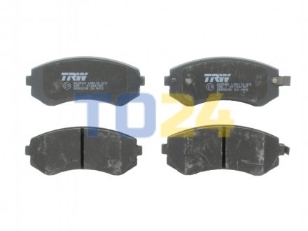 Дисковые тормозные колодки (задние) TRW GDB3208 (фото 1)