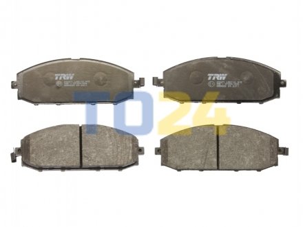 Дисковые тормозные колодки (передние) TRW GDB3222 (фото 1)