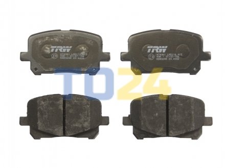 Дисковые тормозные колодки (передние) TRW GDB3248 (фото 1)