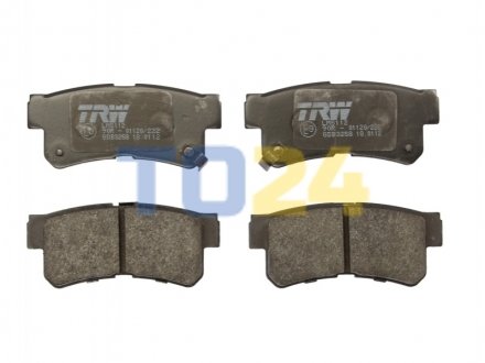 Дисковые тормозные колодки (задние) TRW GDB3258 (фото 1)