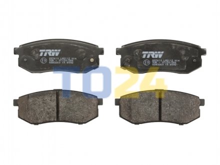 Дисковые тормозные колодки (задние) TRW GDB3260 (фото 1)