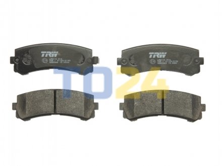 Дисковые тормозные колодки (задние) TRW GDB3362 (фото 1)
