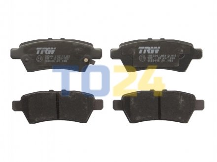 Дисковые тормозные колодки (задние) TRW GDB3405 (фото 1)