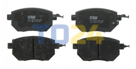 Дисковые тормозные колодки (передние) TRW GDB3416 (фото 1)
