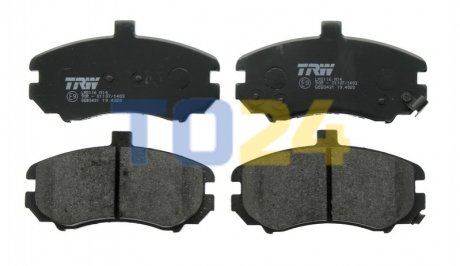 Дисковые тормозные колодки (передние) TRW GDB3431 (фото 1)