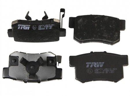 Дисковые тормозные колодки (задние) TRW GDB3438 (фото 1)