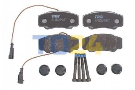 Дисковые тормозные колодки (задние) TRW GDB3441 (фото 1)