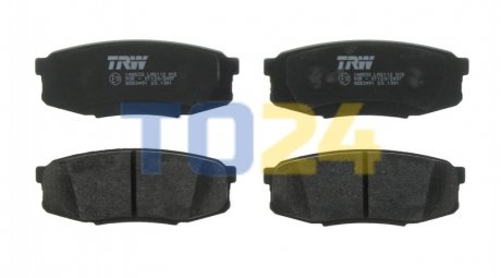 Дисковые тормозные колодки (задние) TRW GDB3491 (фото 1)
