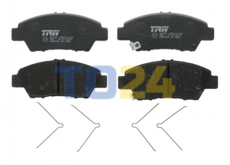 Дисковые тормозные колодки (передние) TRW GDB3493 (фото 1)