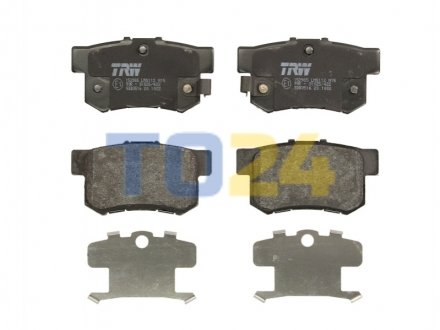 Дисковые тормозные колодки (задние) TRW GDB3516 (фото 1)
