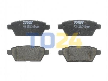 Дисковые тормозные колодки (задние) TRW GDB3517 (фото 1)