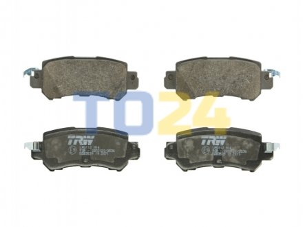 Дисковые тормозные колодки (задние) TRW GDB3539 (фото 1)