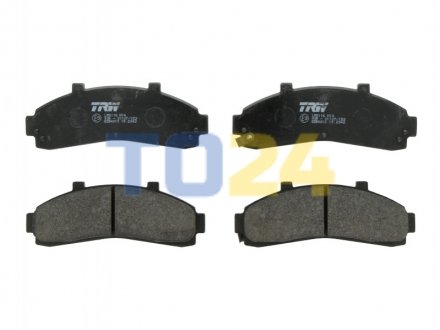Дисковые тормозные колодки (передние) TRW GDB4010 (фото 1)