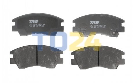 Дисковые тормозные колодки (передние) TRW GDB729 (фото 1)