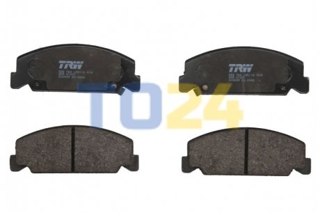 Дисковые тормозные колодки (передние) TRW GDB764 (фото 1)