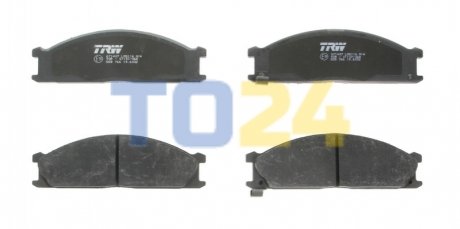 Дисковые тормозные колодки (передние) TRW GDB766 (фото 1)
