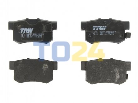 Дисковые тормозные колодки (задние) TRW GDB774 (фото 1)