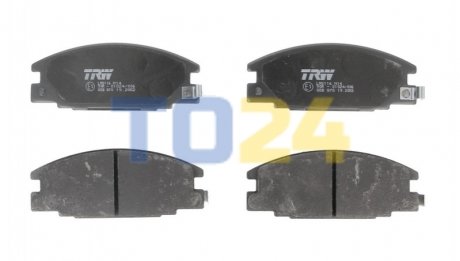 Дисковые тормозные колодки (передние) TRW GDB870 (фото 1)