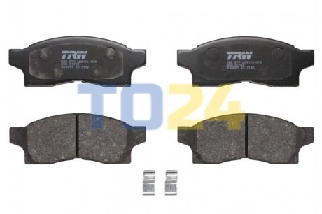 Дисковые тормозные колодки (передние) TRW GDB877 (фото 1)