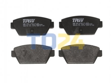 Дисковые тормозные колодки (задние) TRW GDB945 (фото 1)