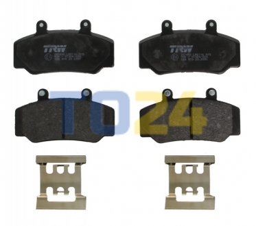 Дисковые тормозные колодки (передние) TRW GDB970 (фото 1)
