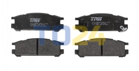 Дисковые тормозные колодки (задние) TRW GDB990 (фото 1)