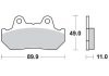 Тормозные колодки TRW MCB512 (фото 1)