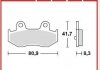 Дисковые тормозные колодки TRW MCB746SRM (фото 1)