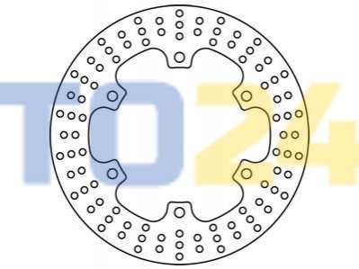 Тормозной диск MST202