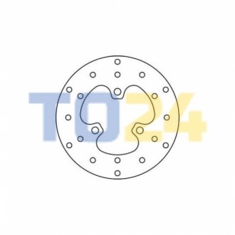 Тормозной диск MST243