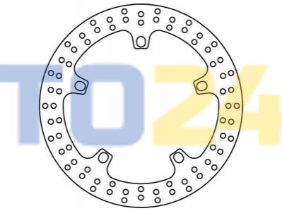 Тормозной диск MST357