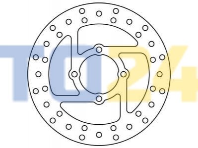 Гальмівний диск MST407