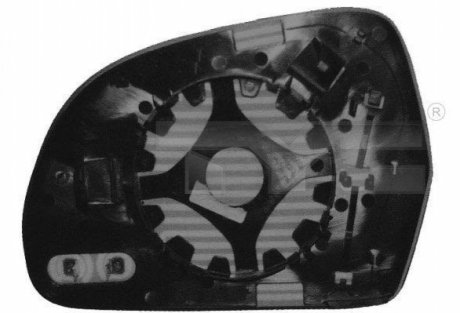 Скло дзеркала зовнішнього TYC 30200721 (фото 1)