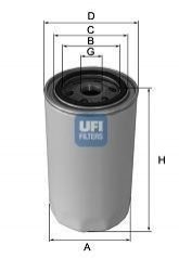 Масляний фільтр UFI 23.106.01 (фото 1)