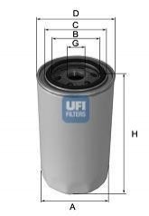 Масляний фільтр UFI 23.108.01 (фото 1)