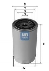 Масляний фільтр UFI 2311700 (фото 1)