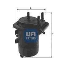 Топливный фильтр UFI 24.014.00 (фото 1)