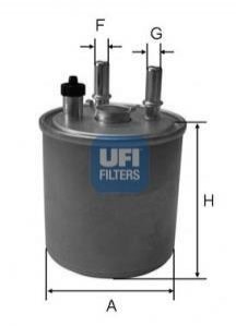 Топливный фильтр UFI 24.073.00 (фото 1)