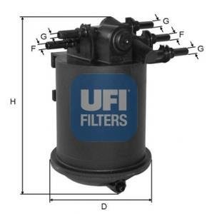 Паливний фільтр UFI 24.086.00 (фото 1)