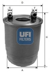 Паливний фільтр UFI 24.111.00 (фото 1)