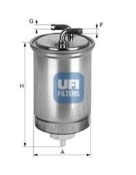 Паливний фільтр UFI 24.365.00 (фото 1)