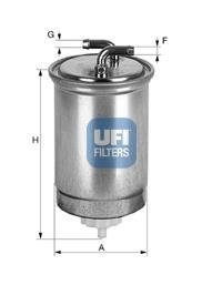 Топливный фильтр UFI 24.382.00 (фото 1)